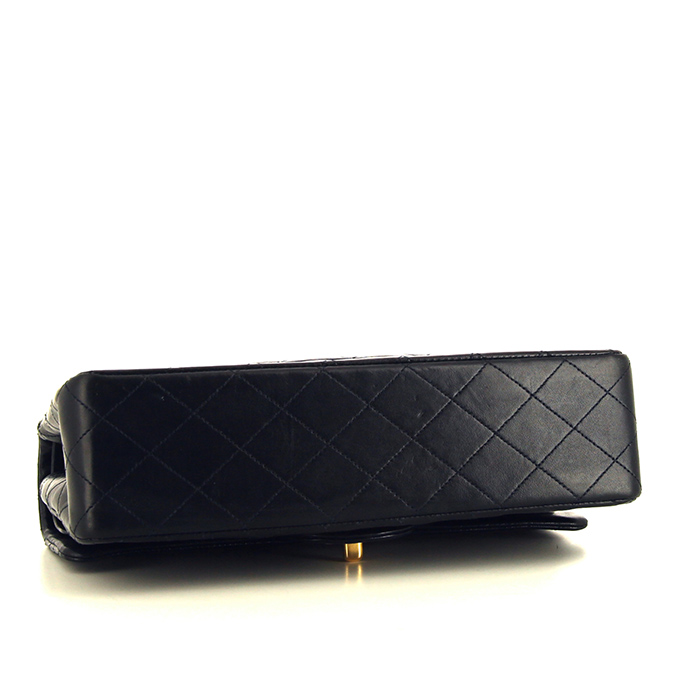 Borsa Chanel  Timeless Classic in pelle trapuntata blu - Detail D5