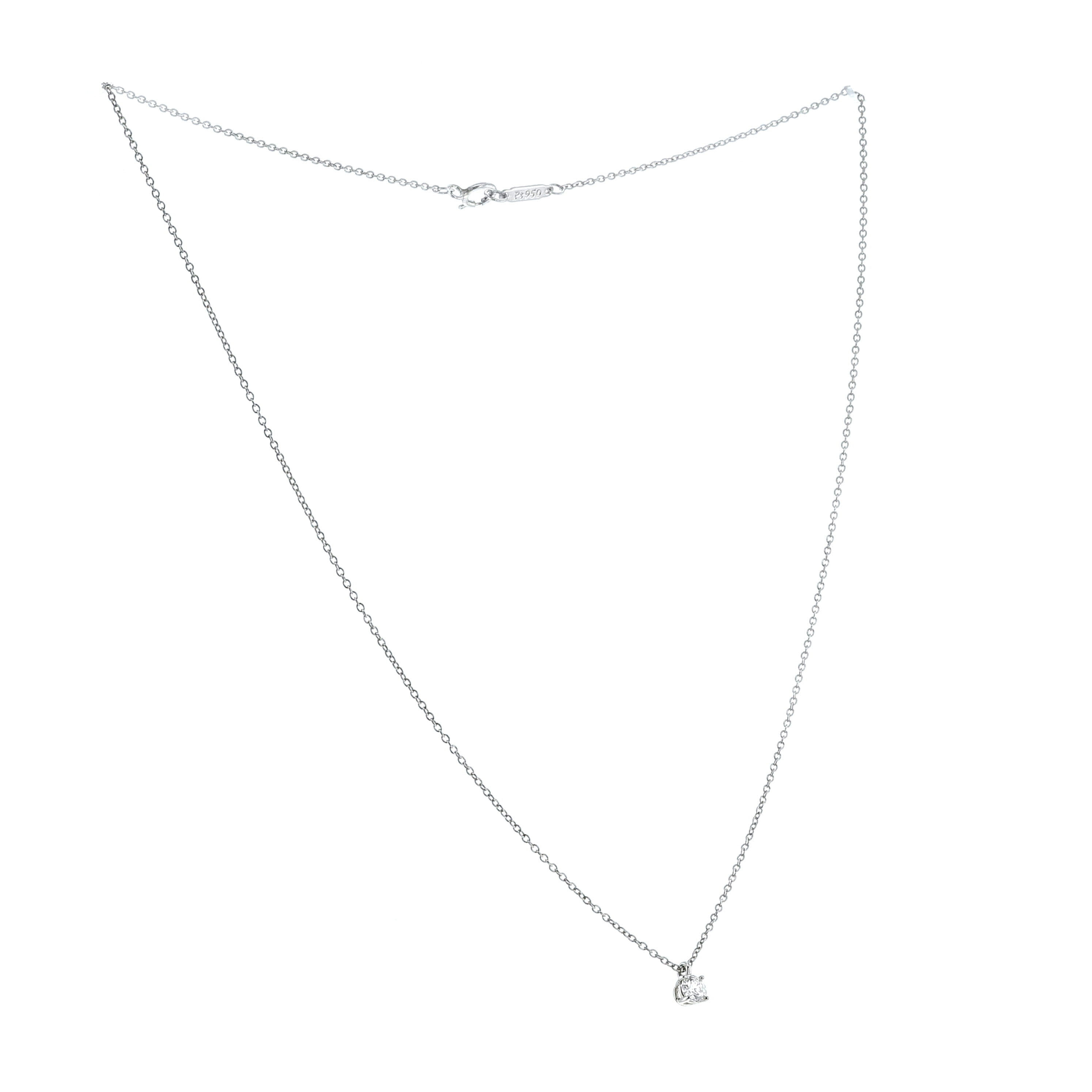 Collana Tiffany & Co Diamond in platino e diamante - Detail D2