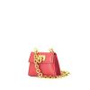 Salvatore Ferragamo mini shoulder bag in pink leather - 00pp thumbnail