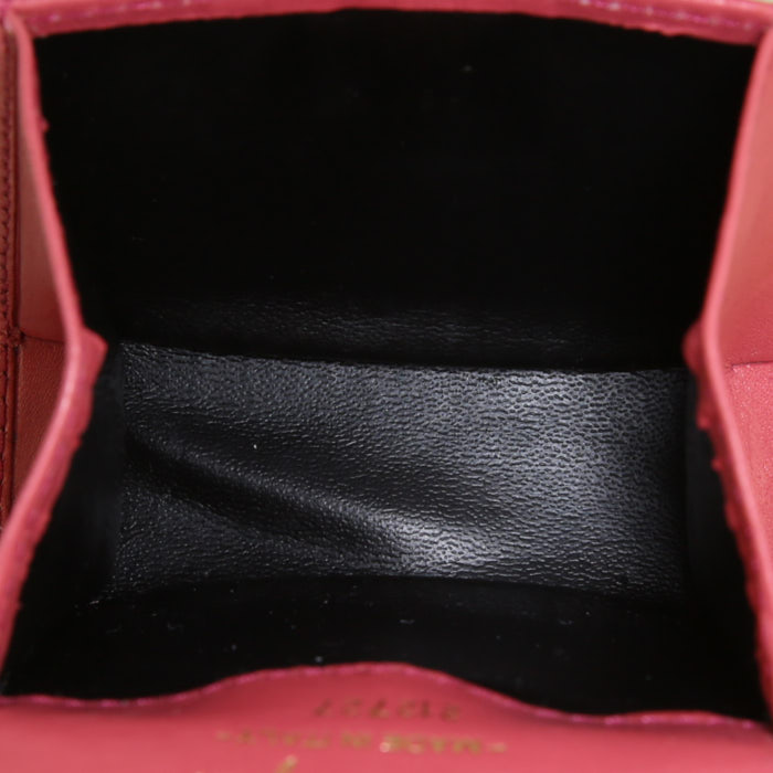 Borsa a tracolla Salvatore Ferragamo mini in pelle rosa - Detail D2