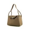 Hermes Lindy handbag in etoupe togo leather - 00pp thumbnail