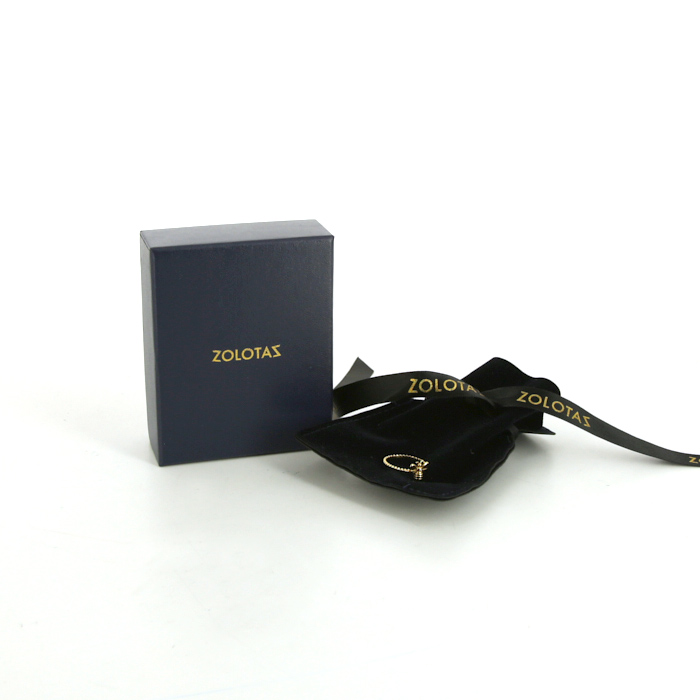 Sortija Zolotas Bee My Honey en oro amarillo y diamante - Detail D2