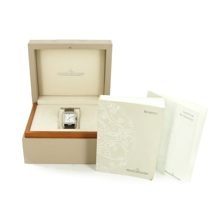 Orologio Jaeger-LeCoultre Reverso-Duoface in acciaio Ref :  272.8.54 Circa  2005 - Detail D3