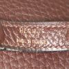 Bolso de mano Hermès Trim en cuero togo marrón - Detail D3 thumbnail
