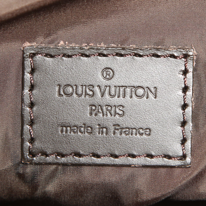 Bolso bandolera Louis Vuitton Messenger en lona negra - Detail D3