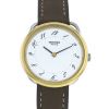Reloj Hermes Arceau de acero y oro chapado Circa  1987 - 00pp thumbnail
