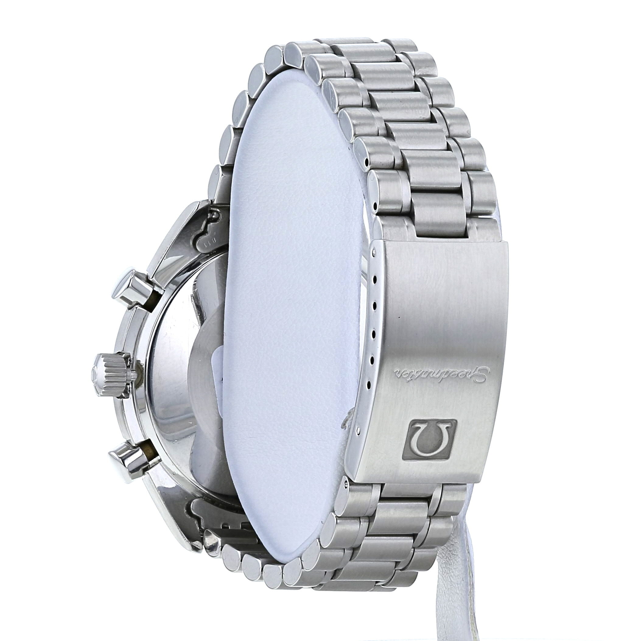 Montre Omega Speedmaster Automatic en acier Ref :  1750032 Vers  1990 - Detail D2