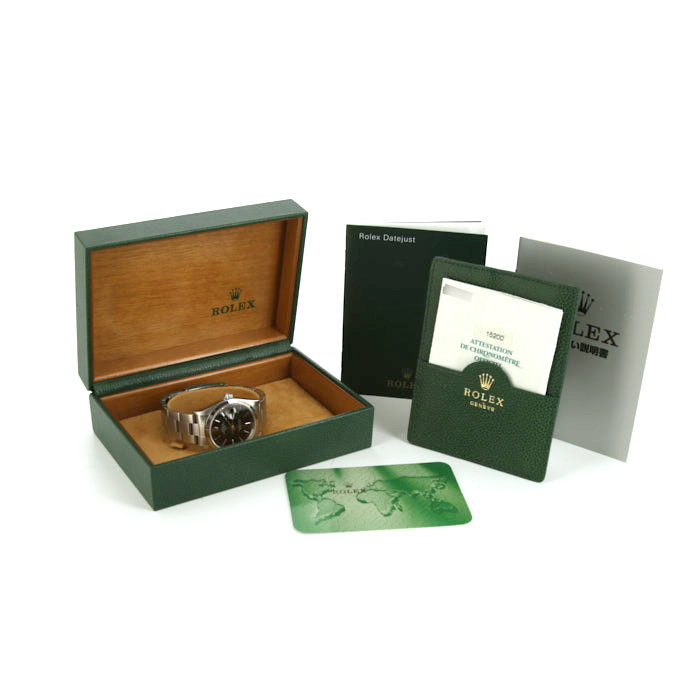 Reloj Rolex Oyster Perpetual Date de acero Ref :  15200 Circa  2002 - Detail D2