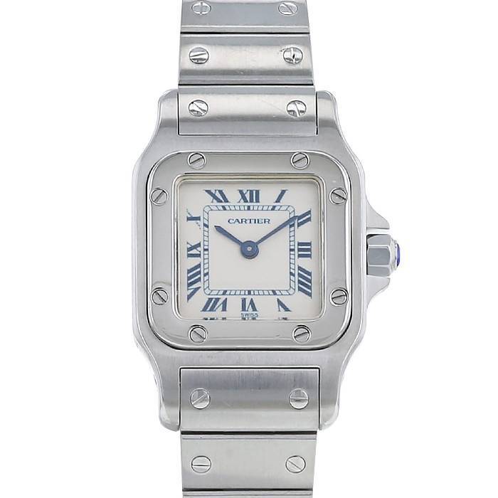Cartier Santos Galbée watch in stainless steel Ref:  1565 Circa  1990 - 00pp