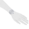 Orologio Chanel J12 Joaillerie in ceramica bianca Ref :  H2423 Circa  2012 - Detail D4 thumbnail