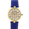 Reloj Cartier Must Vendôme de plata dorada Ref :  590003 Circa  1990 - 00pp thumbnail