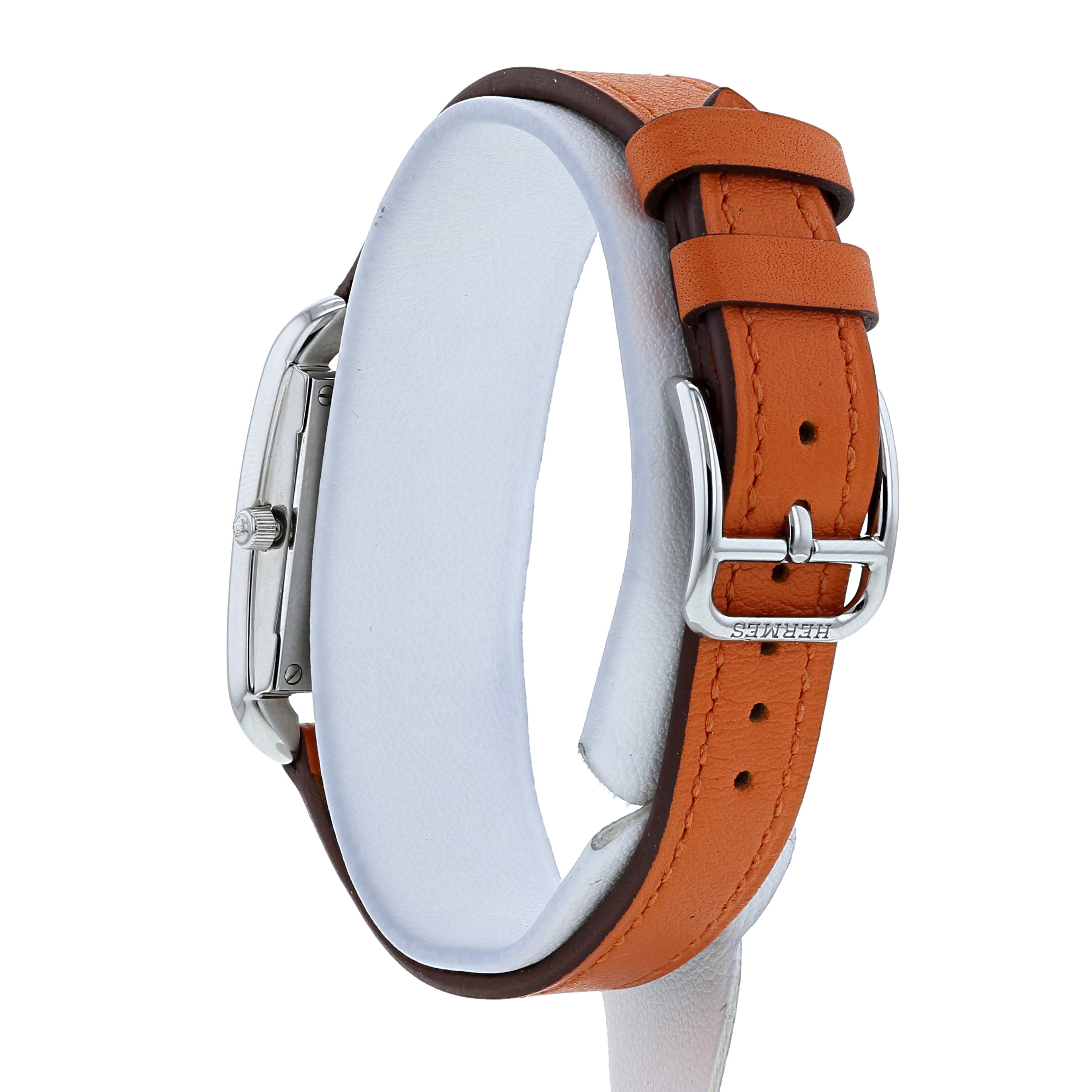 Hermes Cape Cod watch in stainless steel Ref:  CC1.210 Circa  2000