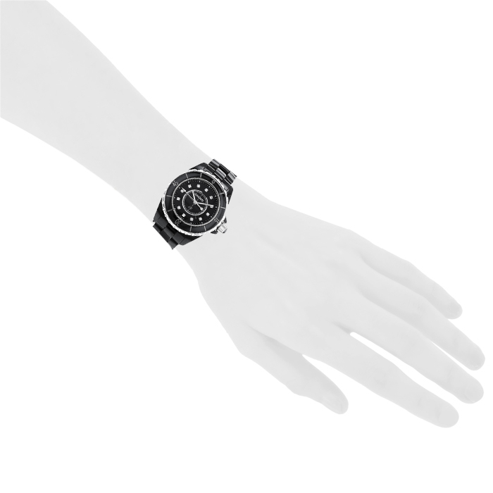 Reloj Chanel J12 Joaillerie de cerámica Ref : H1625 Circa 2016 - Detail D1
