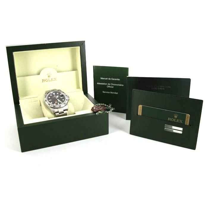 Montre Rolex Explorer II en acier Ref :  216570 Vers  2012 - Detail D2