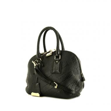 Bolso de mano Burberry Orchad en cuero negro