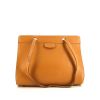 Hermès handbag in gold leather - 360 thumbnail