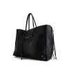 Shopping bag Balenciaga Papier in pelle nera - 00pp thumbnail