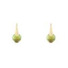 Pomellato M'ama Non M'ama earrings in pink gold and peridots - 00pp thumbnail