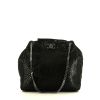 Shopping bag Chanel Grand Shopping in pitone nero - 360 thumbnail