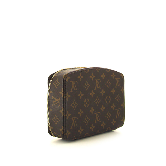 Gioielli scatola Louis Vuitton in tela monogram cerata - Detail D5