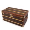 Louis Vuitton Malle Courrier mail trunk in brown monogram canvas and brown lozine (vulcanised fibre) - 00pp thumbnail