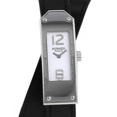 Hermes Kelly 2 watch in stainless steel Ref:  KT1.210 Circa  2000