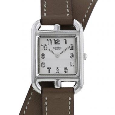 Hermes Cape Cod watch in stainless steel Ref:  CC1.210 Circa  2000
