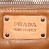 Bolso de mano Prada en cuero marrón - Detail D3 thumbnail