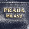Prada Etiquette shoulder bag in blue leather - Detail D3 thumbnail
