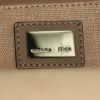 Fendi 2 Jours handbag in beige leather and shagreen - Detail D3 thumbnail