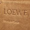 Loewe Gate shoulder bag in white, beige and gold tricolor leather - Detail D3 thumbnail