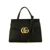 Gucci GG Marmont mini shoulder bag in black leather - 360 thumbnail