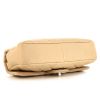 Chanel Timeless shoulder bag in beige quilted grained leather - Detail D5 thumbnail