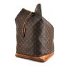 Borsa da viaggio Louis Vuitton Marin - Travel Bag in tela monogram marrone e pelle naturale - 00pp thumbnail