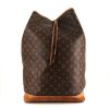 Borsa da viaggio Louis Vuitton Marin - Travel Bag in tela monogram marrone e pelle naturale - 360 thumbnail