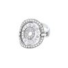 Half-articulated Bulgari Astrale large model ring in white gold and diamonds - 00pp thumbnail