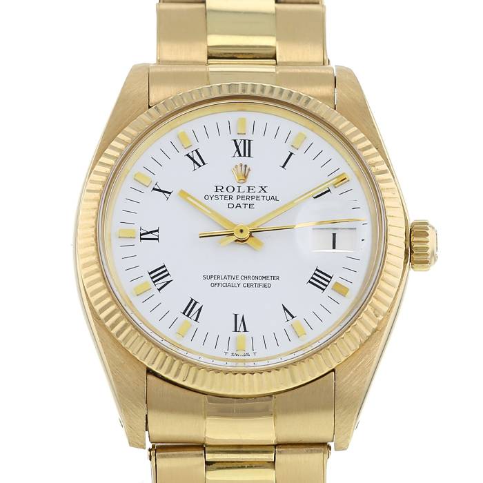 Rolex Oyster Perpetual Date watch in yellow gold Ref:  1503 Circa  1977 - 00pp