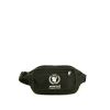 Pochette-ceinture Balenciaga en toile noire - 360 thumbnail