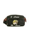 Gucci clutch-belt in black canvas "L'aveugle par amour" - 360 thumbnail