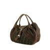 Fendi Spy handbag in brown monogram canvas and brown leather - 00pp thumbnail