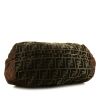 Fendi Spy handbag in brown monogram canvas and brown leather - Detail D4 thumbnail
