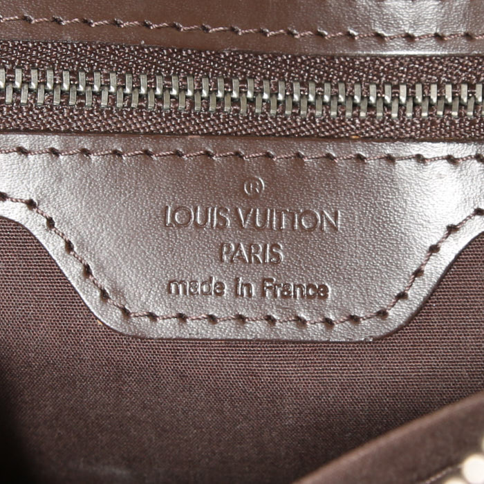 Bolso de mano Louis Vuitton Figari en cuero Epi negro - Detail D3