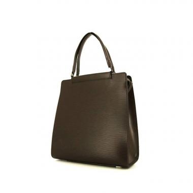 Bolso de mano Louis Vuitton Figari en cuero Epi negro