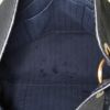 Louis Vuitton Artsy medium model shopping bag in blue empreinte monogram leather - Detail D2 thumbnail