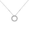 Cartier Love 6 diamants necklace in white gold and diamonds - 00pp thumbnail