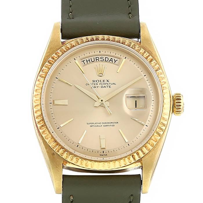 Rolex Day-Date watch in yellow gold Ref:  1803 Circa  1963 - 00pp