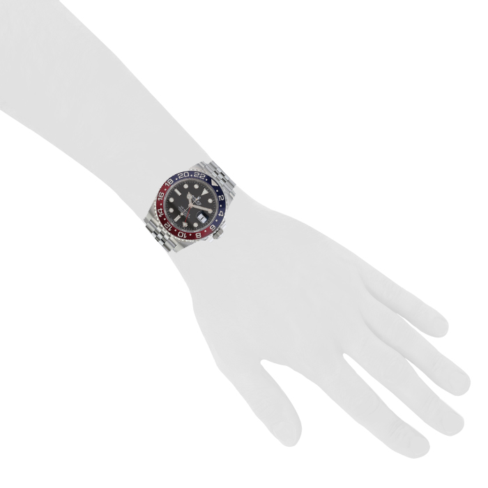 Reloj Rolex GMT-Master II de acero Ref :  126710 Circa  2021 - Detail D1