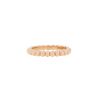 Van Cleef & Arpels Perlée medium model ring in pink gold - 00pp thumbnail