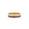 Boucheron Quatre small model ring in pink gold,  white gold and yellow gold - 00pp thumbnail
