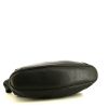 Bulgari Leoni handbag in black grained leather - Detail D5 thumbnail